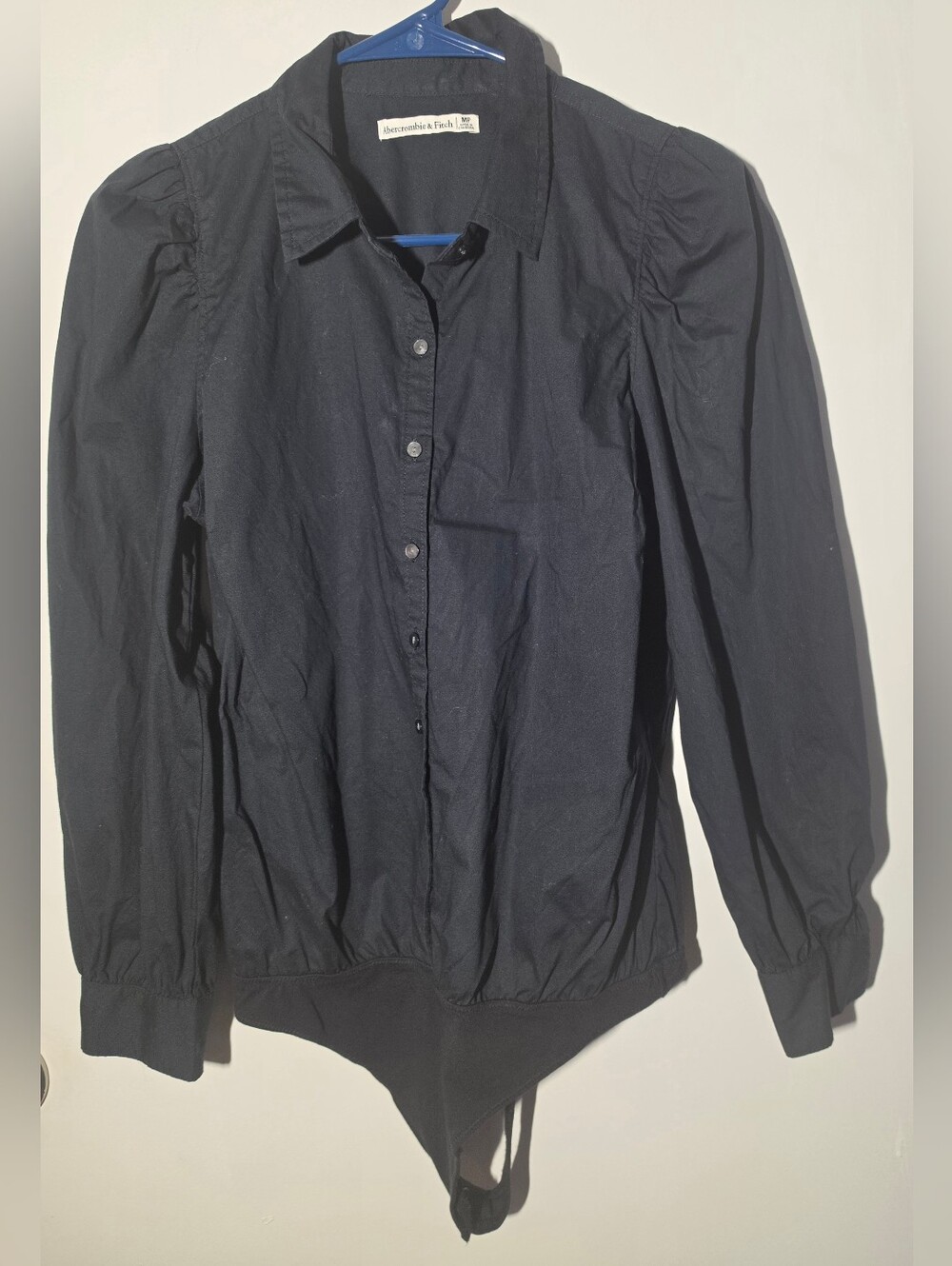 Abercrombie & Fitch Navy Button-Front Men’s Shirt